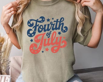 4th Of July Shirt, Comfort Colors, Fourth of July Shirt, July Fourth Shirt, American Family Tee, Independence Day Shirt, 145560