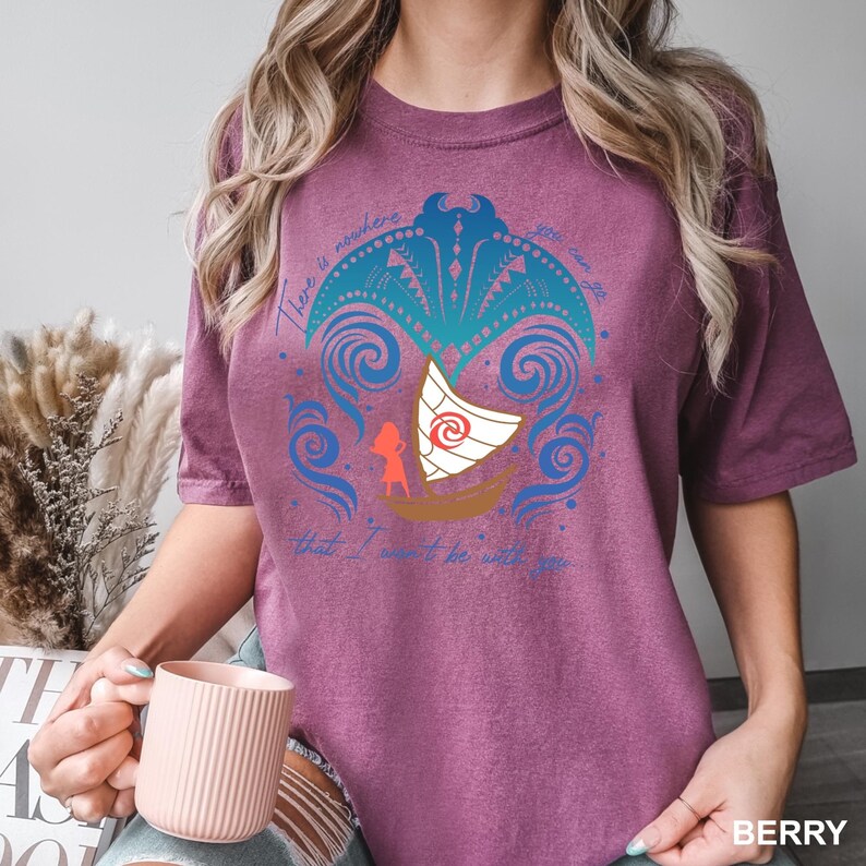 Camiseta Disney Moana y Manta Raya, Camiseta Disney Comfort Colors, Camiseta Disney Moana, Camiseta Disney Familiar, Camiseta Disney Moana Abuela, 141737 imagen 9