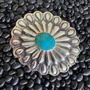 Mountain Turquoise Belt Buckle