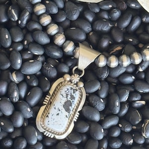 White Buffalo Pendant
