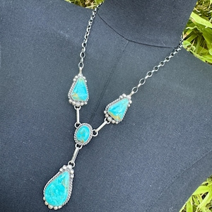 Kingman Turquoise Lariat
