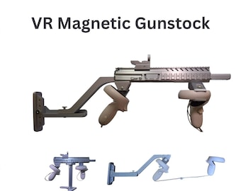 sanlaki VR ガンストック quest 2 3 アクセサリー Sanlaki Magnetic Stock - Quest 1 or 2 – Sanlaki VR