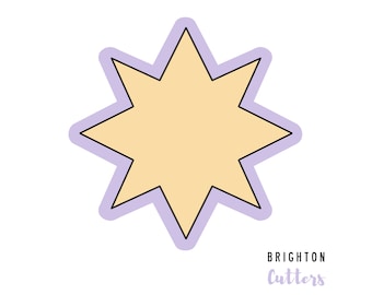 8 Pointed Star Cookie Cutter(s)