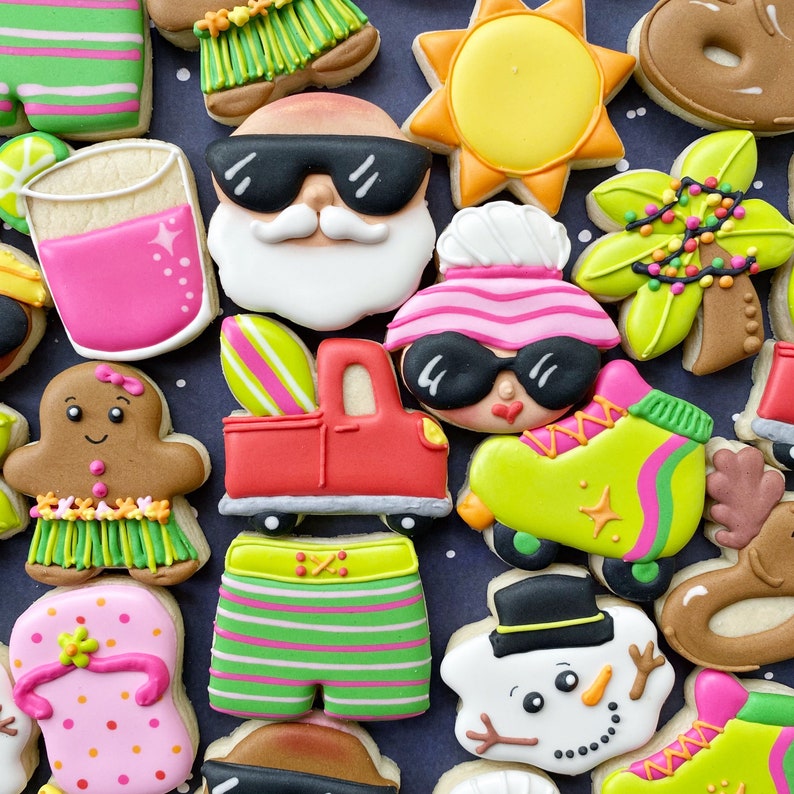 Advent Mini Christmas in July Cookie Cutters image 1