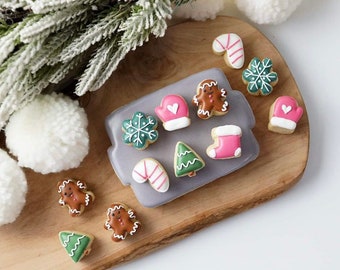 Tiny Elf Cookies Set of 6 Multi-Cutter & Dough Popper