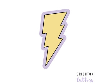 Lightning Bolt Cookie Cutter