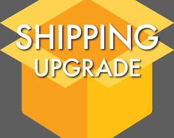 Shipping Upgrade for Existing Order (Important: Read details before purchasing)