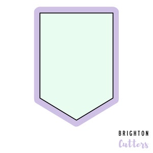 Bunting Shape 3 Cookie Cutter