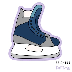 Hockey Skate Cookie Cutter