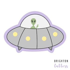 UFO / Spaceship Cookie Cutter
