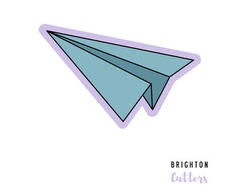 Paper Airplane Cookie Cutter