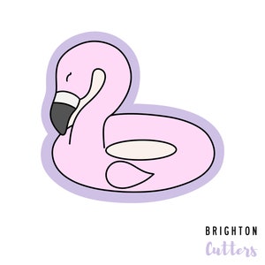 Flamingo Floaty Cookie Cutter