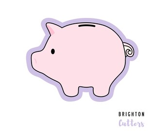 Piggy Bank Cookie Cutter