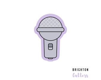 Microphone Cookie Cutter