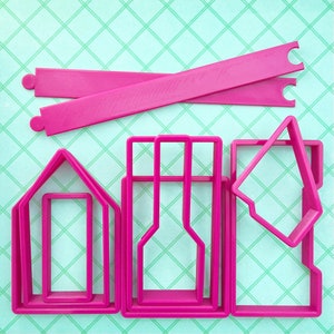 Full Gingerbread House Set with Dough Sticks
