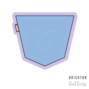 Jean Pocket Cookie Cutter