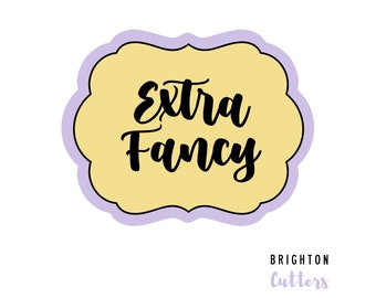 Extra Fancy Plaque Cookie Cutter(s)