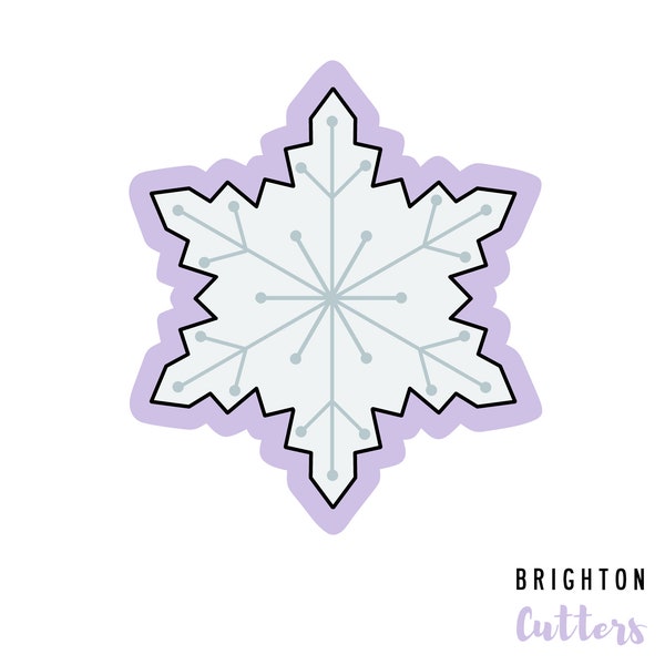 Paper Snowflake Cookie Cutter