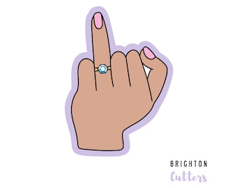 Ring Finger Cookie Cutter