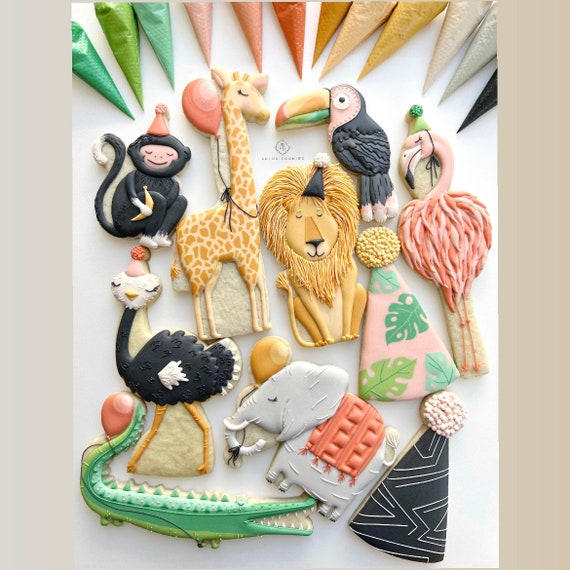 Arlo's Cookies Party Animals Cookie Cutter(s)