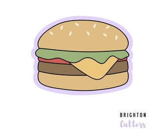 Burger Cookie Cutter