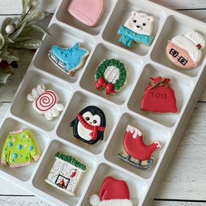 Advent Mini Christmas Cookie Cutters for Advent Calendars (Collection 2)