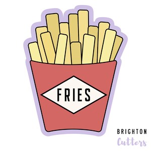Fries Cookie Cutter