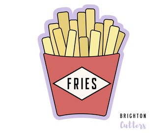 Fries Cookie Cutter