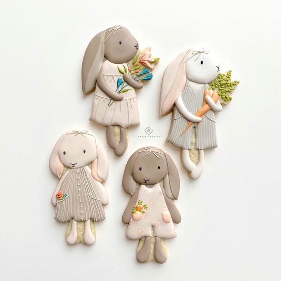 Arlo's Cookies Luna's Bunnies Cookie Cutters