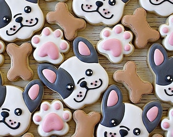 Frenchie Dog Head Cookie Cutter