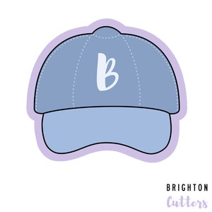 Baseball Cap Cookie Cutter