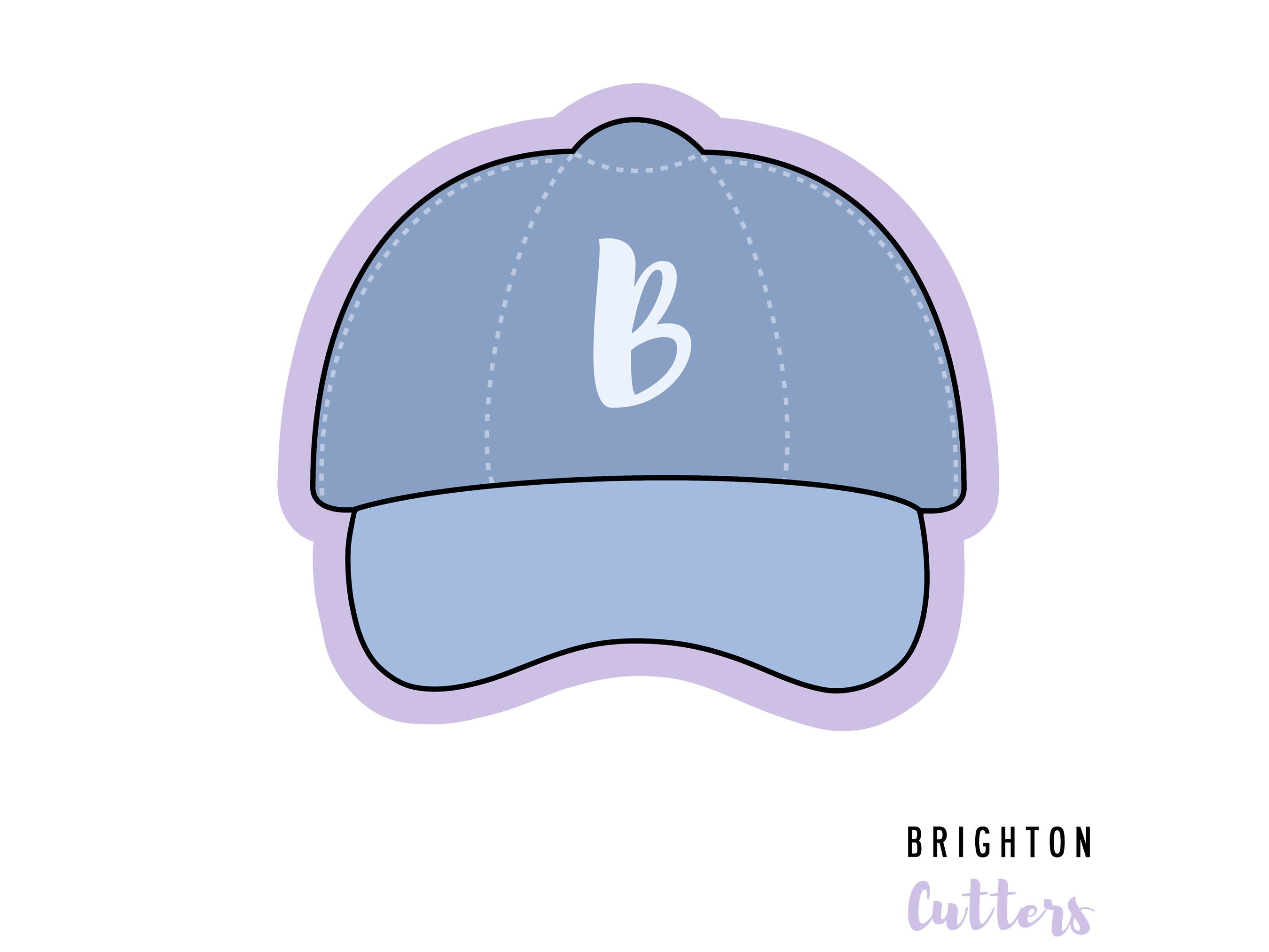 Baseball Cap Cookie Cutter