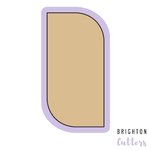 Plaque Cookie Cutter: Nesting Vintage Shape 1 Mod Shape Cookie Cutter(s)