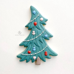 Wonky Whimsical Christmas Tree Cookie Cutter by Arlo's Cookies