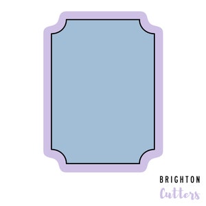 Notched Rectangle Cookie Cutter