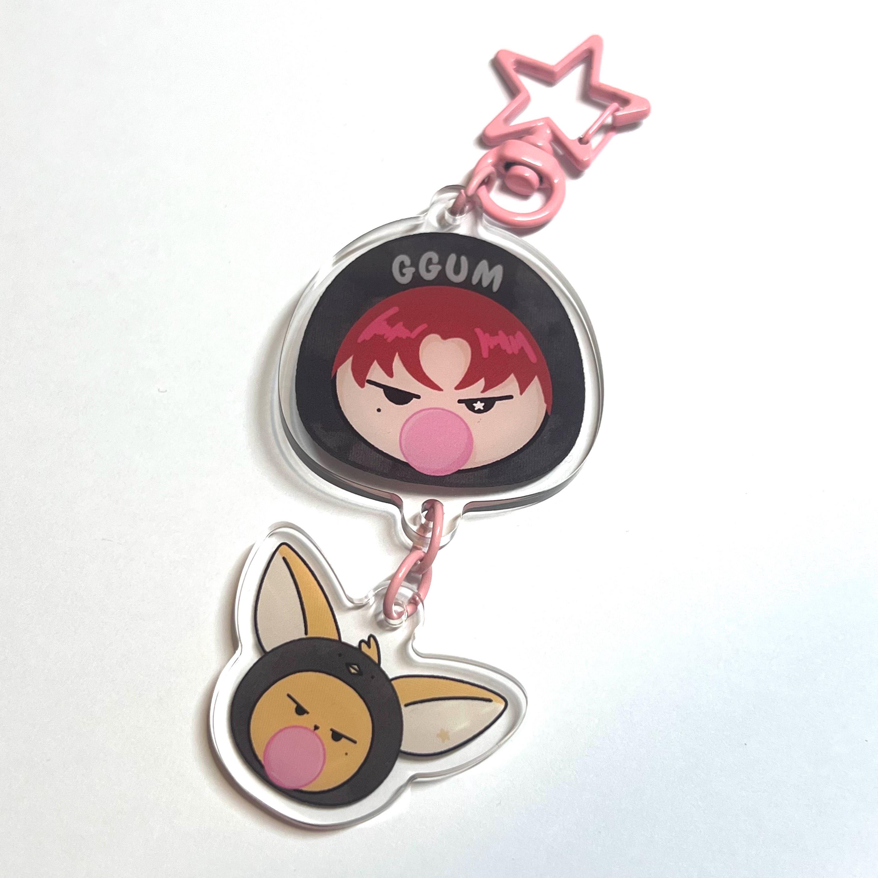 KEYRING HWANG CHOON 初期 YEONJUN GGUM 付属付 KEYRING HWANG CHOON 初期 YEONJUN GGUM 付属付（TOMORROW X