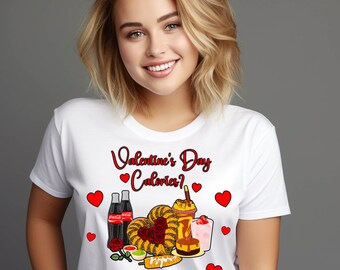 Valentine's Day Calories PNG: Mexican Food Design (Digital Download)