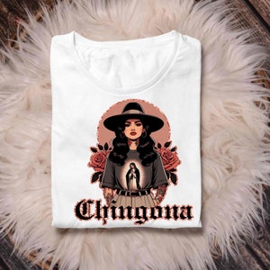 Chicana chola chingona PNG-bestand-digitaal