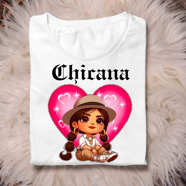 Old school chicana chola pink back drop PNG File-Digital