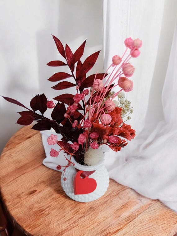 Trockenblumenstrauß mini | Trockenblumen Strauss klein | Tischdeko Blumenstrauß | Gastgeschenk