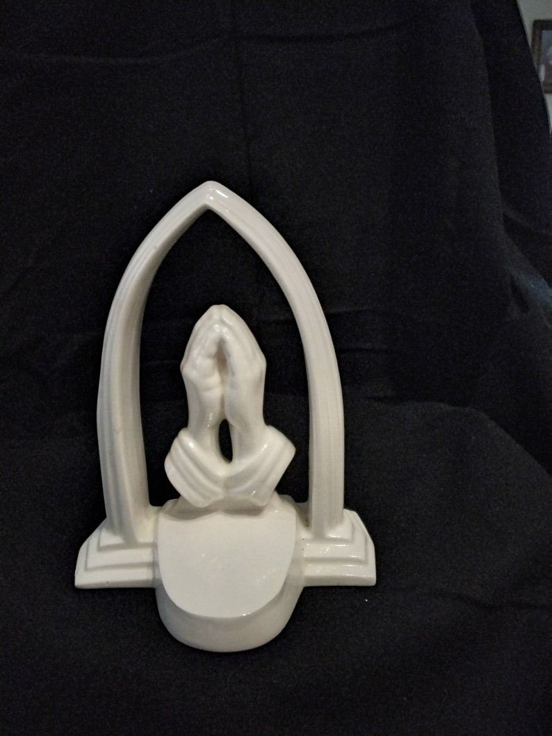 Praying Hands Votive Candleholder Etsy