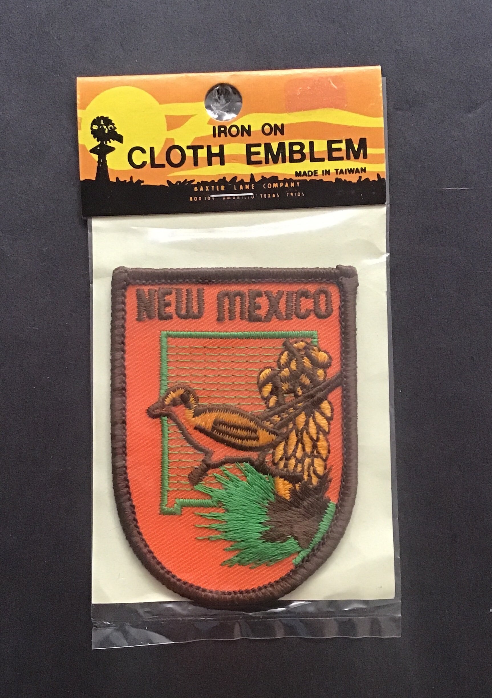 New Mexico Patch - State Flag, Santa Fe, Albuquerque 3.25 (Iron on)