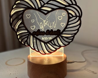 Night Light Heart