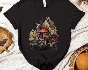 T-shirt Cottagecore, Naturalisme sombre, Sorcière des cottages