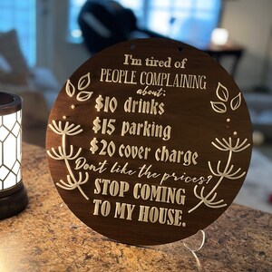 Wall sign