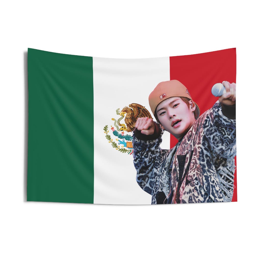 Riize Sohee Visuals Mexican Flag, Riize Concert Banner, Riize Kpop Flag ...