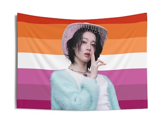 Xlov Rui Stunning American Flag, Xlov Concert Banner, Xlov Kpop