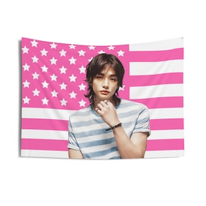 Stray Kids Flag Hyunjin - Etsy