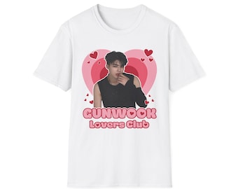 ZB1 Gunwook Sleeveless Lovers Club Shirt, Zerobaseone Gunwook Lovers Club Shirt, Zerobaseone Good So Bad, ZB1 Sweat, ZB1 Cinema Paradise