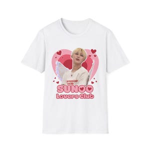 Sunoo Angel Lovers Club Shirt, Enha Sunoo Shirt, Enha Concert Shirt, Enha Kpop Shirt, Enha Desire Unleash, Enha World Tour